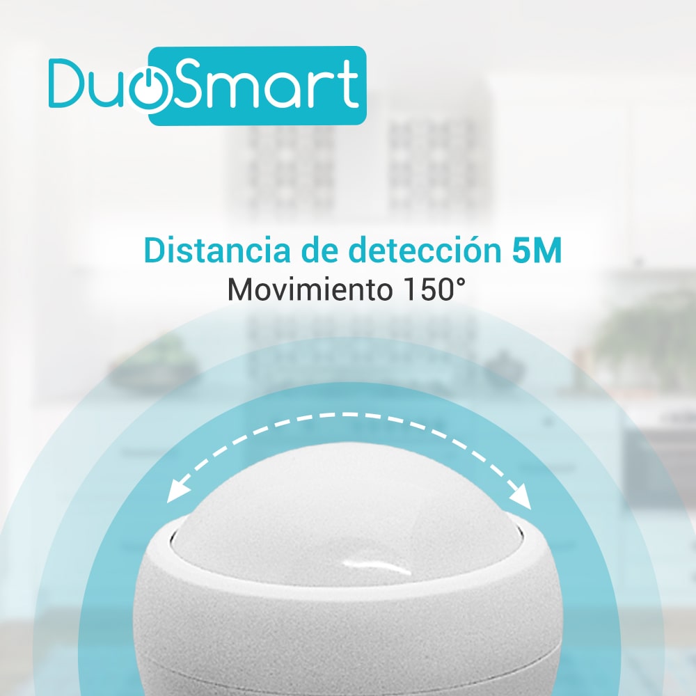 SENSOR MOVIMIENTO PIR WIFI 2.4GHZ STANDALONE DUOSMART D20