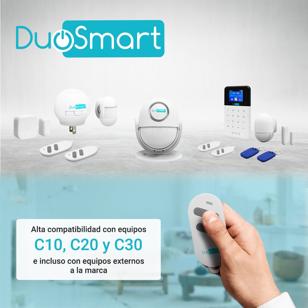 LLAVERO INALAMBRICO RF SERIE C DUOSMART CRM1