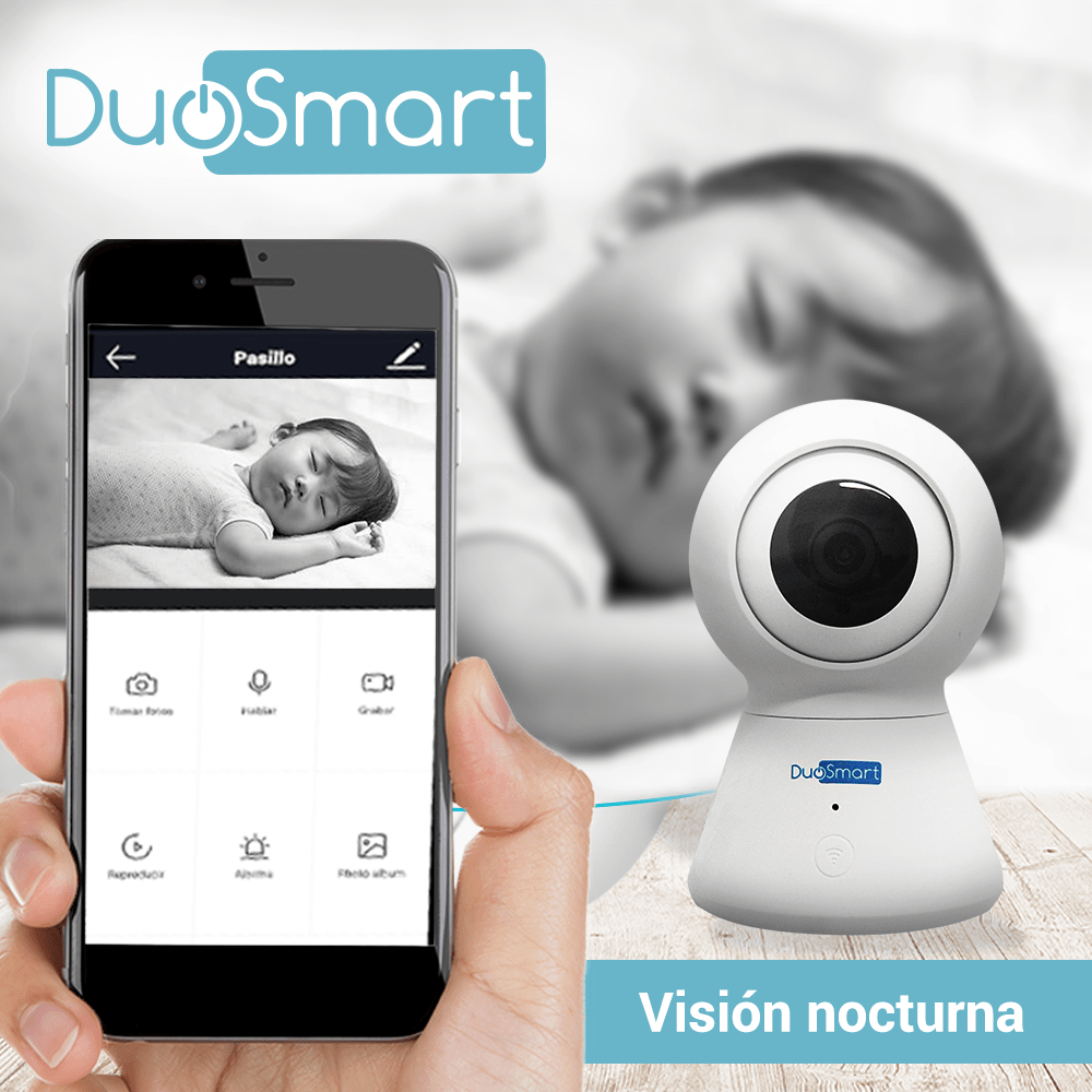 CAMARA SMART CON MOVIMIENTO PT WIFI DUOSMART E20