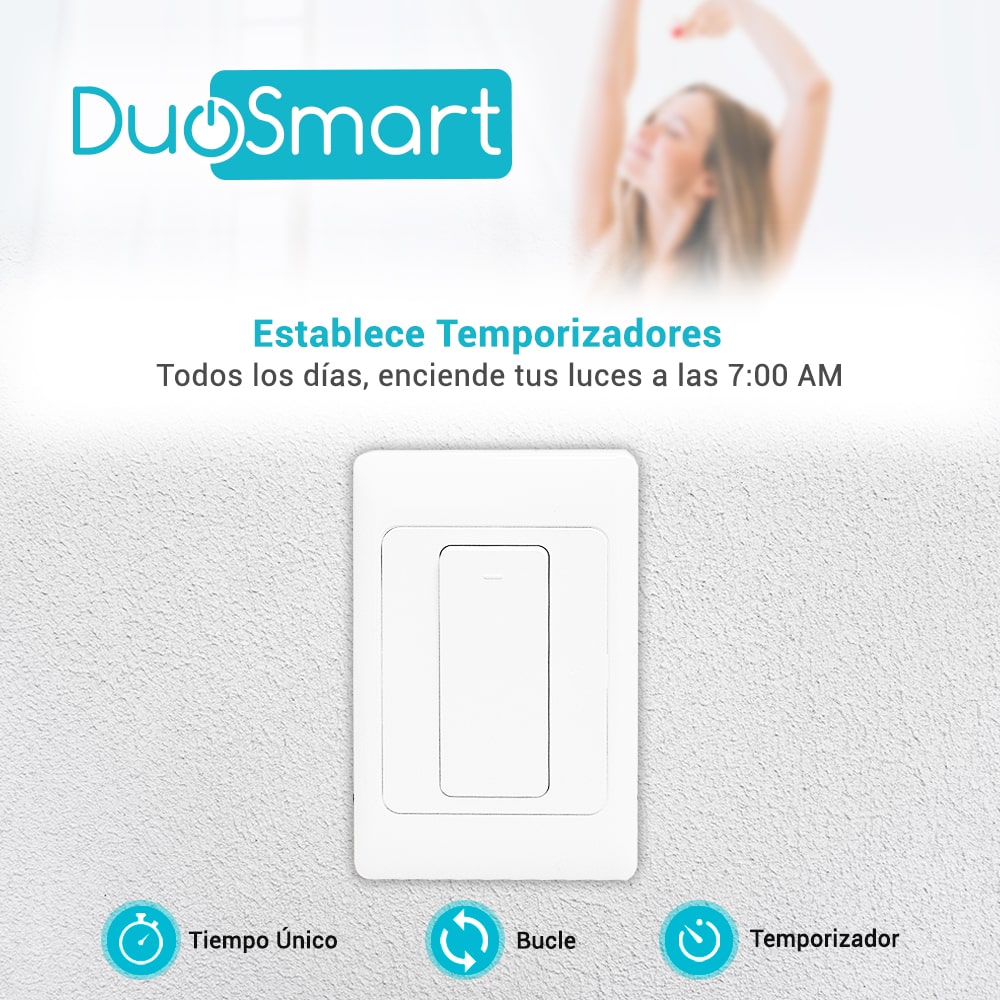 SWITCH APAGADOR WIFI 2.4 GHZ DUOSMART A10