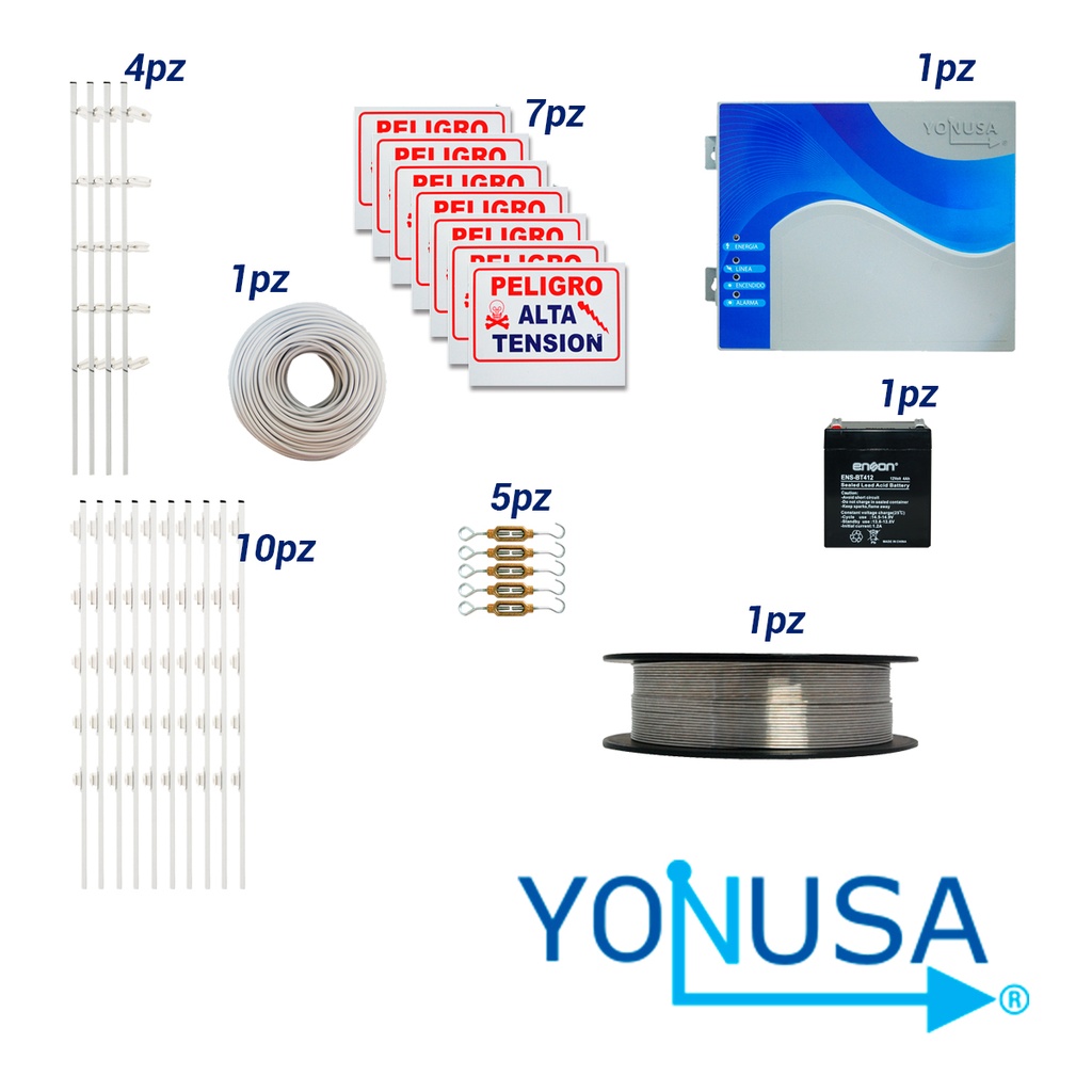 KIT CERCA 50MTS YONUSA