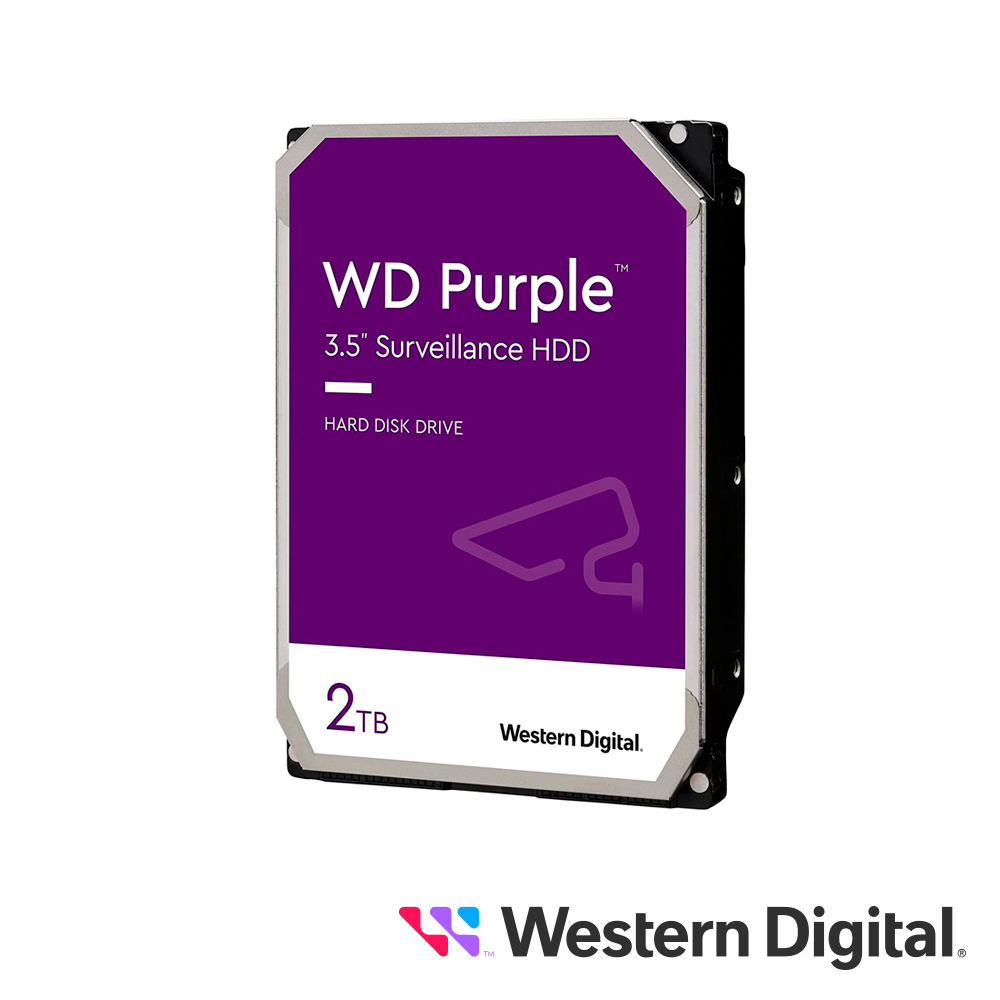 DISCO DURO DD 2TB SATA WD PURPLE WD22PURZ OPTIMIZADO PARA VIDEOVIGILANCIA