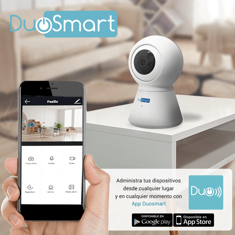 CAMARA SMART CON MOVIMIENTO PT WIFI DUOSMART E20