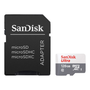 [SDSQUNR-128G-GN3MA] MicroSD 128GB CLASS10 UHS-I A1 100MB/s