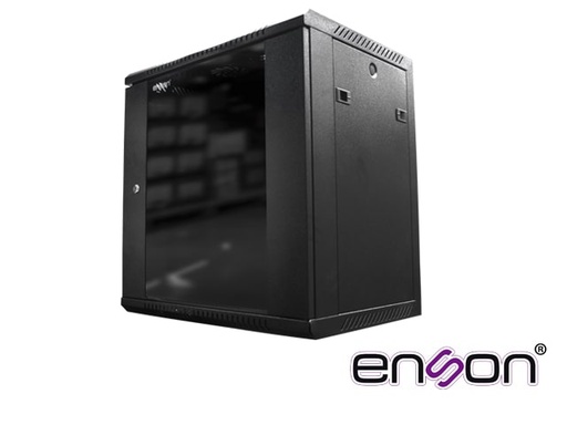 [TS-ENS-RKGB12U] GABINETE PARED ENSON ENS-RKGB12U 12U ENSAMBLADO 600X450MM