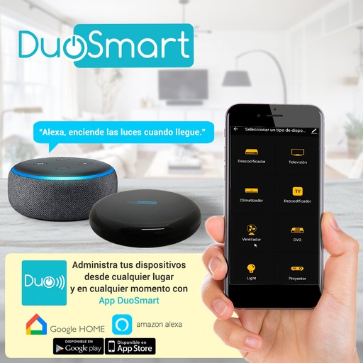 [TS-H-L10] MODULO CONTROL REMOTO IR WIFI DUOSMART L10